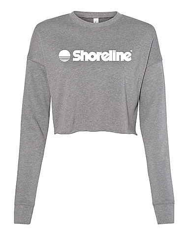 Bella + Canvas Women's Crop Crew Fleece