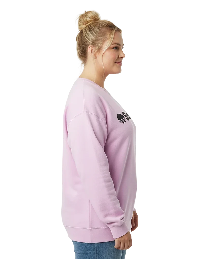 Comfort Colors Garment-Dyed Lightweight Fleece Crewneck Sweatshirt