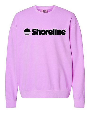 Comfort Colors Garment-Dyed Lightweight Fleece Crewneck Sweatshirt