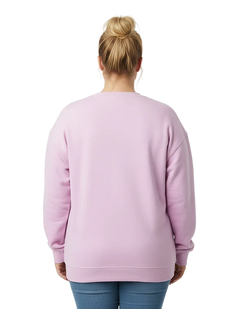 Comfort Colors Garment-Dyed Lightweight Fleece Crewneck Sweatshirt