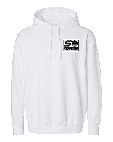Comfort Colors Garment-Dyed Lightweight Embroidered Hooded Sweatshirt