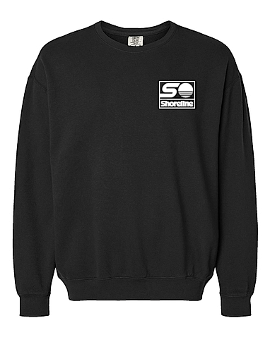 Comfort Colors Garment-Dyed Lightweight Embroidered Crewneck Sweatshirt