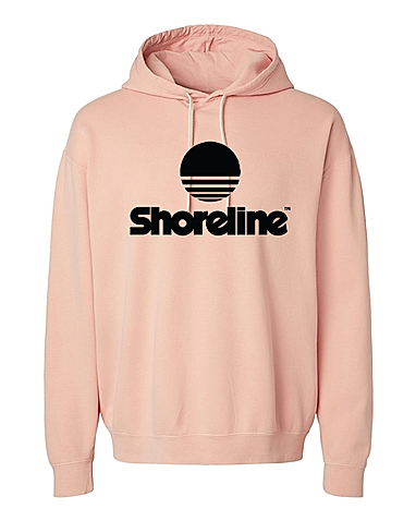 Comfort Colors Garment-Dyed Lightweight Fleece Hooded Sweatshirt