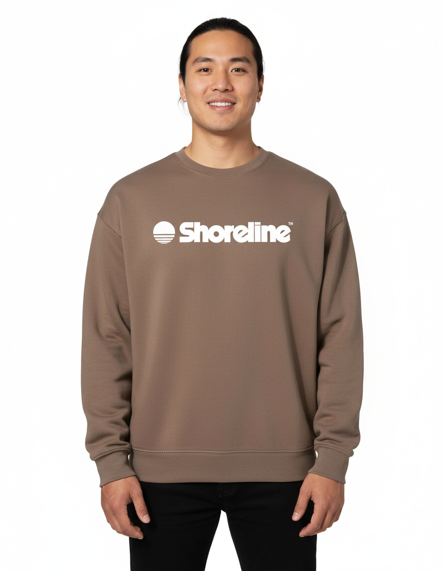 Bella + Canvas Sponge Fleece Drop Shoulder Crewneck Sweatshirt