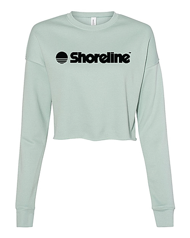 Bella + Canvas Women's Crop Crew Fleece