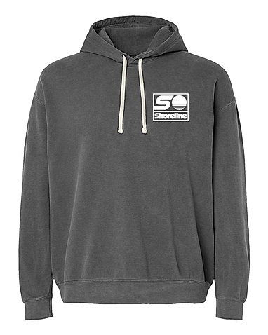 Comfort Colors Garment-Dyed Lightweight Embroidered Hooded Sweatshirt