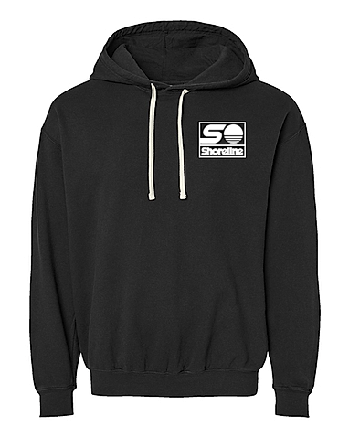 Comfort Colors Garment-Dyed Lightweight Embroidered Hooded Sweatshirt
