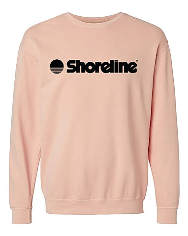 Comfort Colors Garment-Dyed Lightweight Fleece Crewneck Sweatshirt