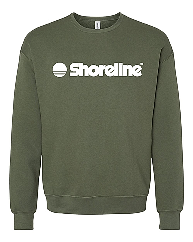 Bella + Canvas Sponge Fleece Drop Shoulder Crewneck Sweatshirt